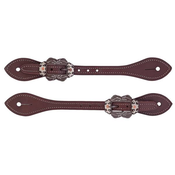 Photo of Men's Flared Oiled Harness Leather Spur Straps
