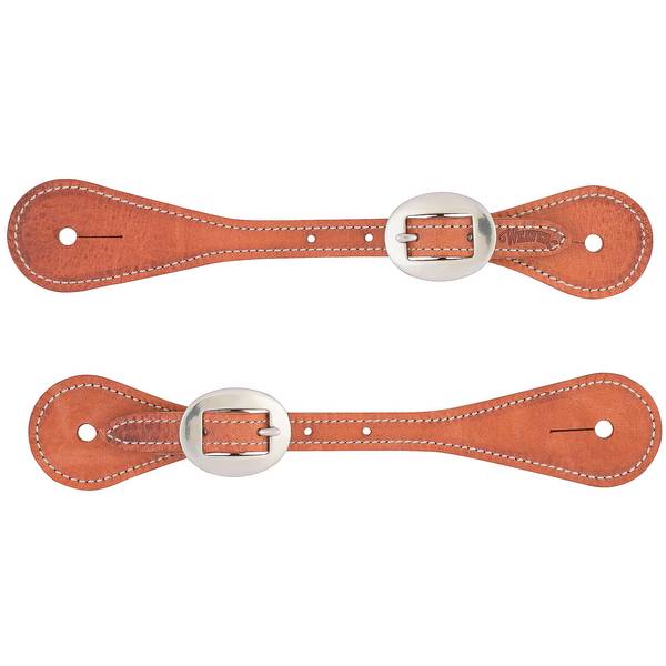 Photo of Youth Harness Leather SpurStraps