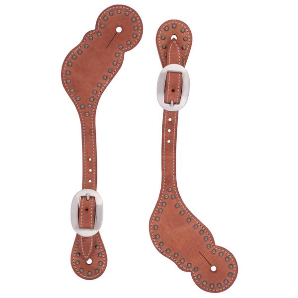 Photo of Harness Leather Spur Strapswith Spots