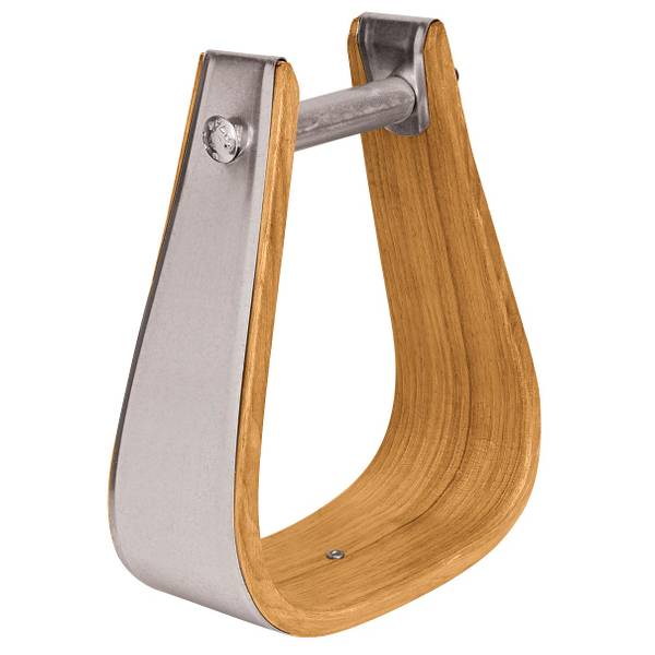 Photo of Wooden Stirrups, Overshoe Roper