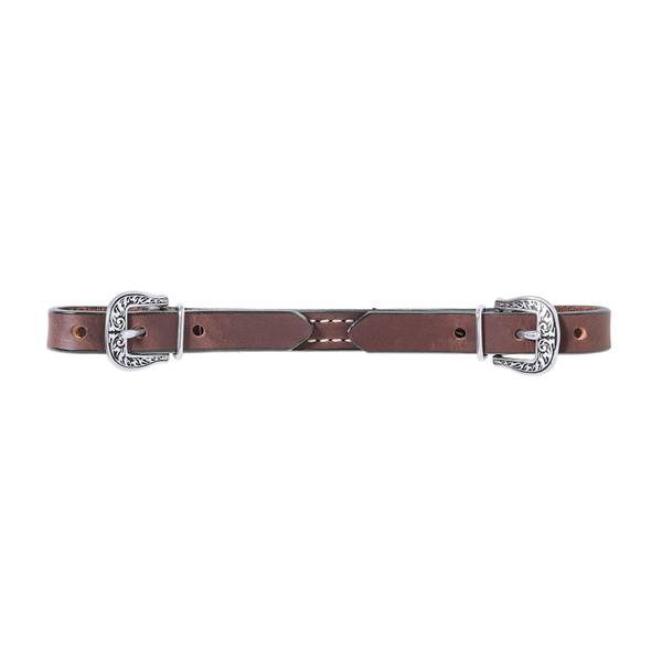 C-0-BR BROWN BRAHMA WEBB BREAST COLLAR HORSE TACK BY WEAVER LEATHER
