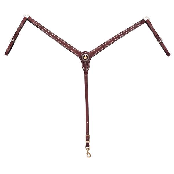 Photo of Texas Star Tapered Ring-in-Center Breast Collar