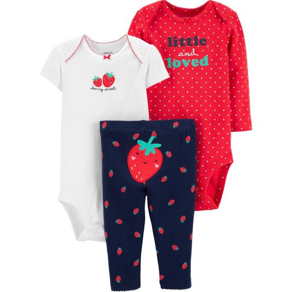 carter's strawberry outfit
