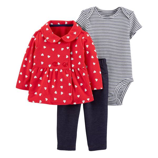 carter's 3 piece set girl