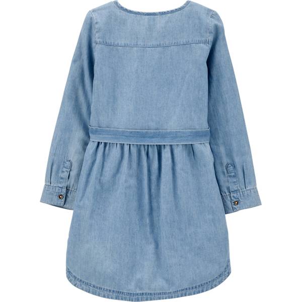 little girl denim shirt