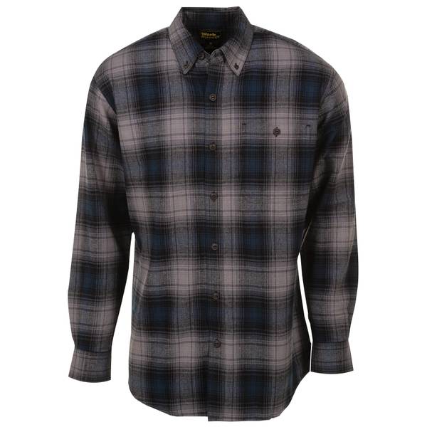 Work n' Sport Men's Long Sleeve Flannel Shirt 445350342X Blain's