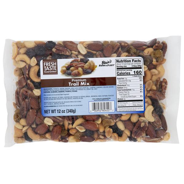 Blain's Farm & Fleet 12 oz Premium Trail Mix 705524 Blain's Farm