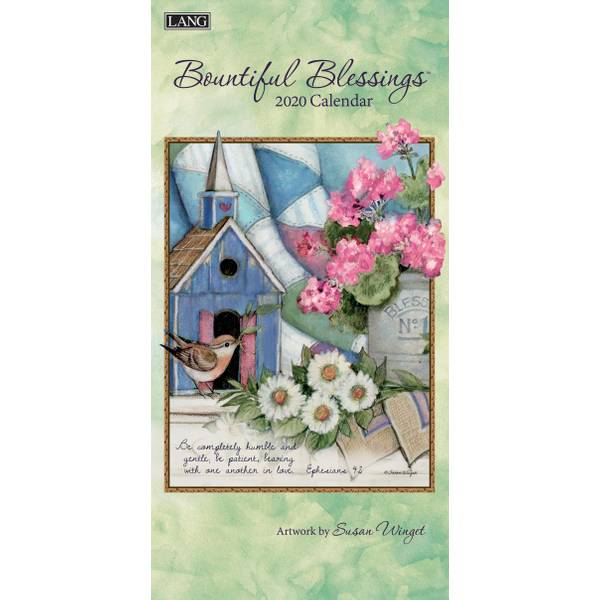 Lang 2020 Bountiful Bless Vertical Wall Calendar 20991079114 Blain