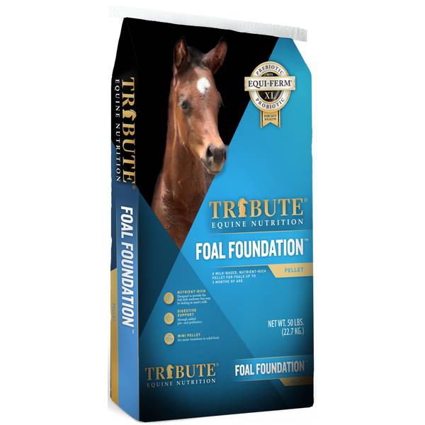 Photo of 50 lb Foal Foundation Pellet Horse Feed