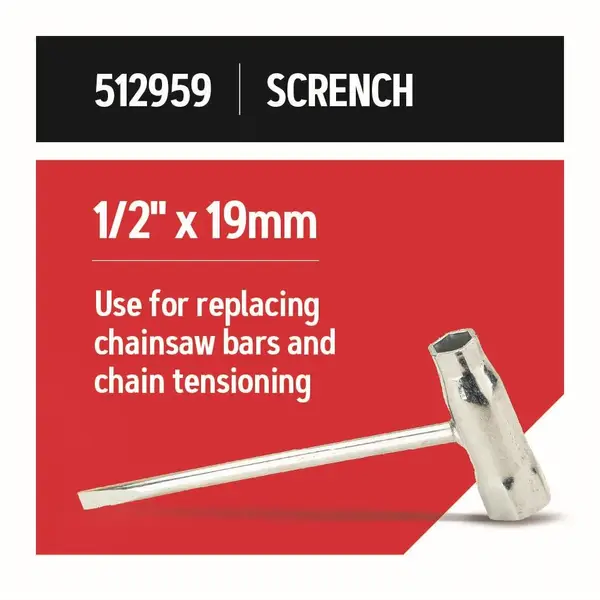 Oregon 13mm x 19mm Chainsaw Scrench - 512959 | Blain's Farm & Fleet