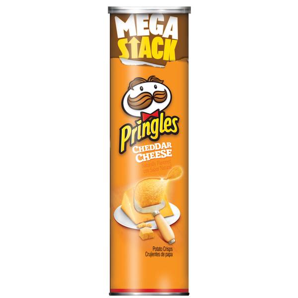 UPC 038000175916 product image for Pringles 7.1 oz Mega Stack Cheddar Cheese | upcitemdb.com