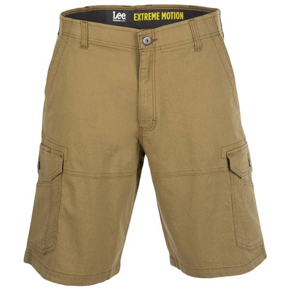 Lee Men's Extreme Motion Swope Cargo Shorts, Nomad, 42 - 218-6129-42 ...