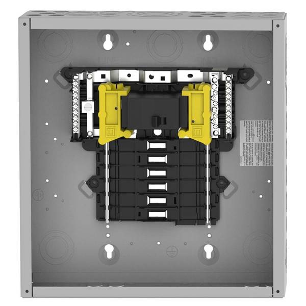 12 Circuit 6 Space 100 Amp Indoor Electric Main Lug Load Center Panel Board Box 