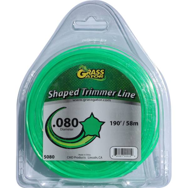 Grass Gator .080"x190' Shaped Trimmer Line 5080L Blain's Farm & Fleet