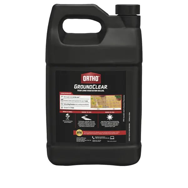 Ortho ground clear concentrate label