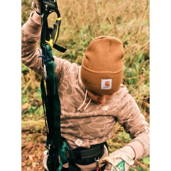 Carhartt Adult A18 Knit Cuffed Beanie - A18-BRN | Blain's Farm & Fleet