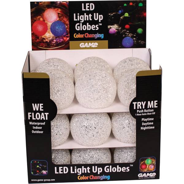 GAME LED LightUp Glitter Globe 357718IN Blain's Farm & Fleet