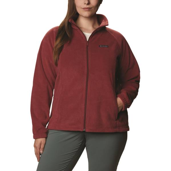 Columbia Women's Plus Size Benton Springs Fleece Jacket, Marsala Red, 3X 13721126193X Blain