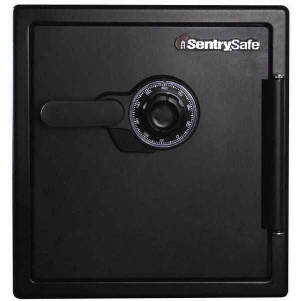 sentrysafe 1200 0.18 cu ft fireproof safe with key lock
