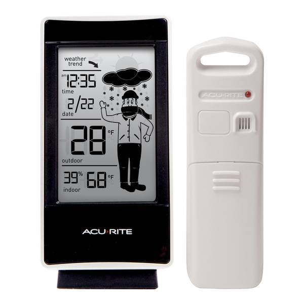 AcuRite Weather Station Forecaster for Indoor/Outdoor Temperature
