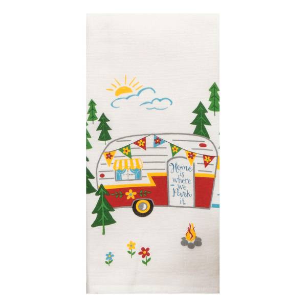 Kay Dee Designs Happy Camper Dual Purpose Towel - R4250 | Blain's Farm ...