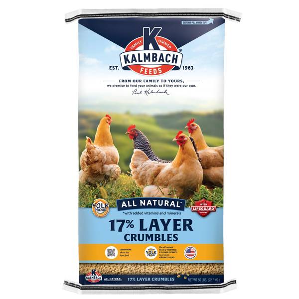 Photo of 50 lb 17% All Natural Layer Crumbles Chicken Feed