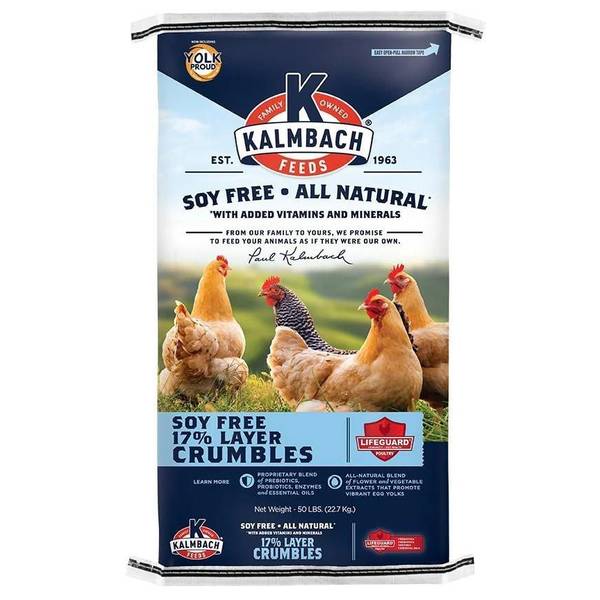 Photo of 50 lb 17% Soy-Free All Natural Layer Crumble