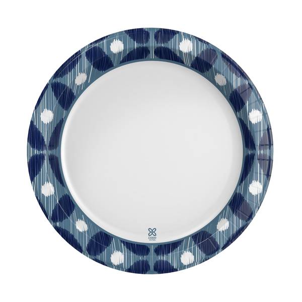 DIXIE - DIXIE, Everyday Printed Paper Plates, 8 1/2 Inch Lunch Or