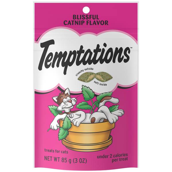 Temptations 3 oz Catnip Flavor Cat Treats