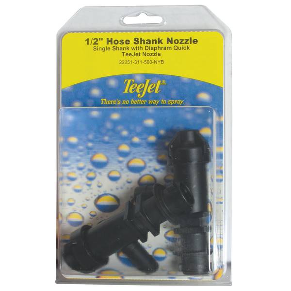 Teejet 22251-311-500-NYB 1/2 Single Inlet Check Valve Quick TeeJet Nozzle 