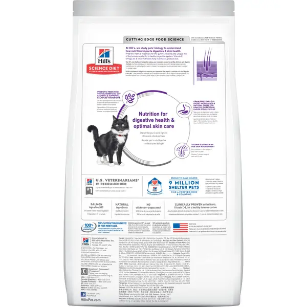 science diet sensitive skin and stomach cat