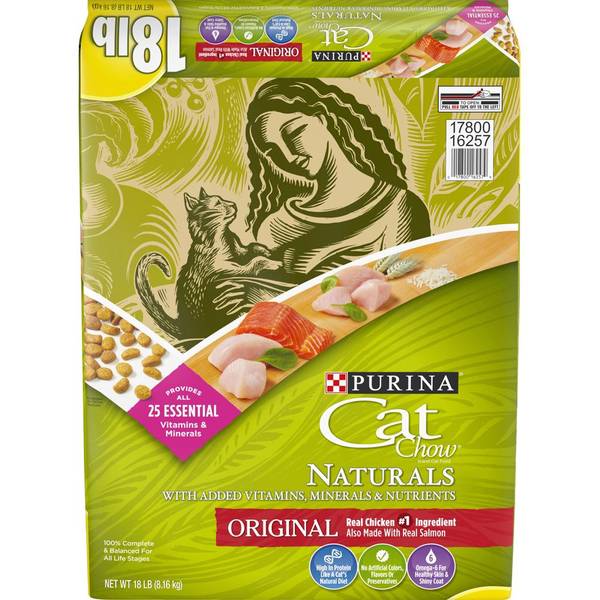 Purina 18 lb Cat Chow Naturals Original Cat Food 199 001 15