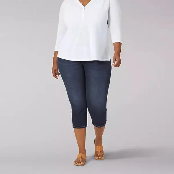 lee pull on jeans plus size