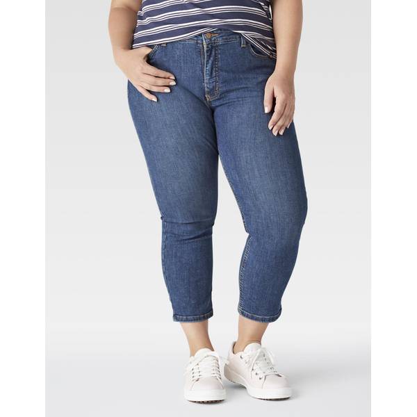 women's plus size jean capris