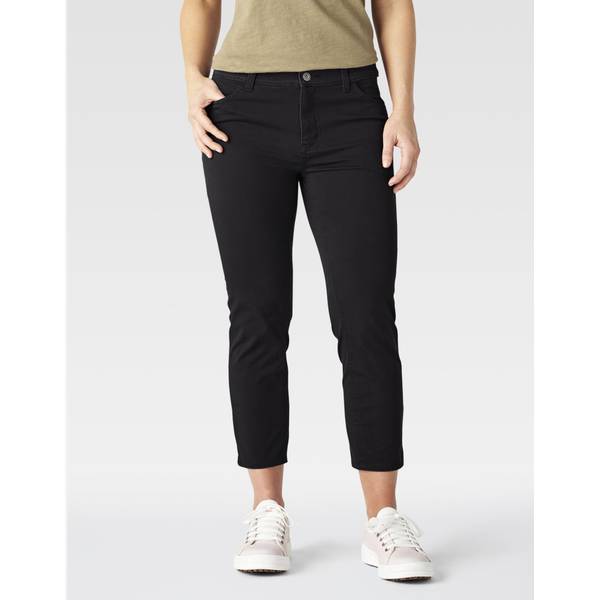 twill capri pants