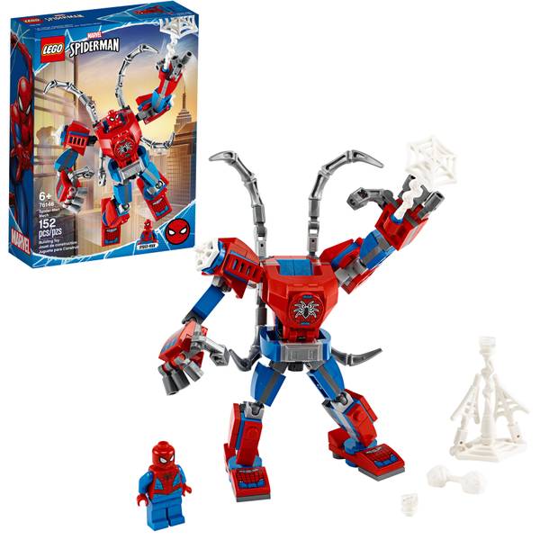 lego spiderman mech 76146