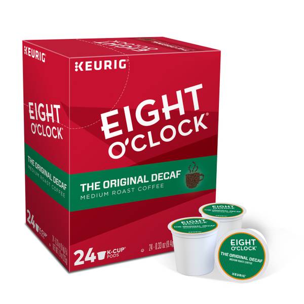 UPC 011141106384 product image for Eight O'Clock 24 Count The Original Decaf Medium Roast Coffee K-Cup Pods | upcitemdb.com