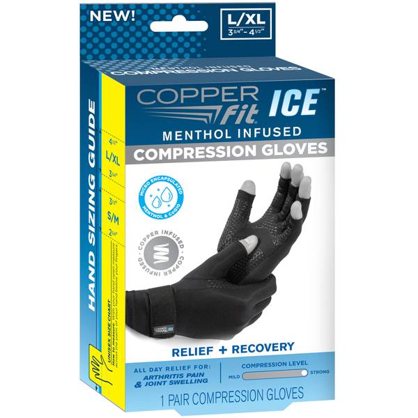 Copper Fit Ice Compression Gloves L/XL CFIGLLXL Blain's Farm & Fleet