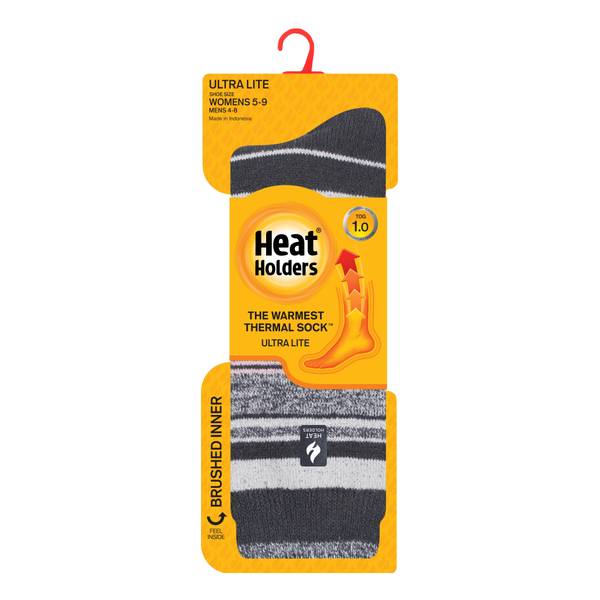 Ladies Thin 1.0 TOG Winter Lightweight Thermal Socks Heat Holders Ultra Lite 