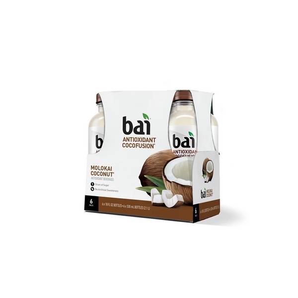 Bai Cocofusions Puna Coconut Pineapple, Antioxidant Infused, 52 OFF