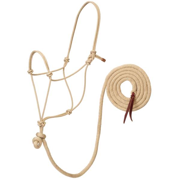 Weaver Leather EcoLuxe Bamboo Rope Halter with 10' Lead