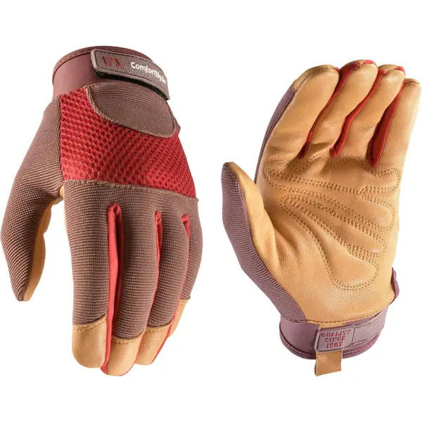 Wells Lamont Women's Breathable ComfortHyde Leather Hybrid Work