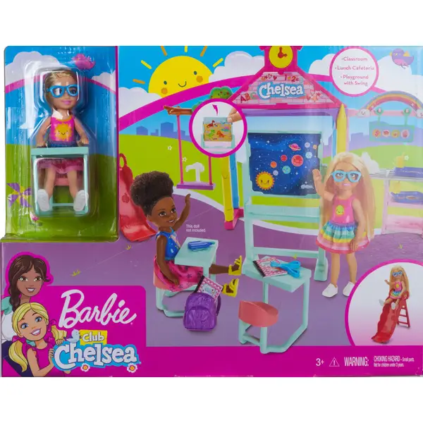 barbie club chelsea back to school set