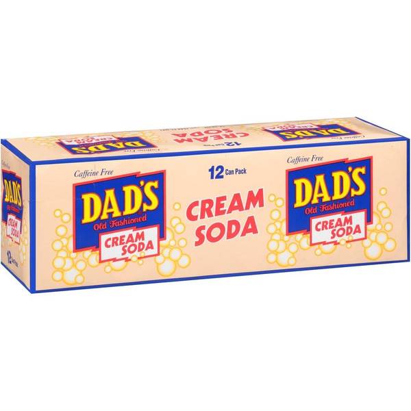Dad's 12Pack 12 oz Cream Soda 281 Blain's Farm & Fleet