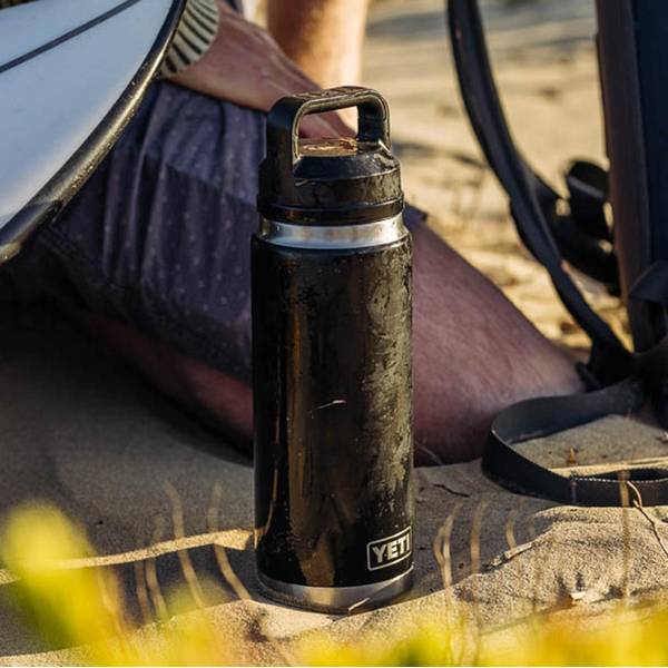 YETI Rambler 26 oz Water Bottle with Chug Cap, Black