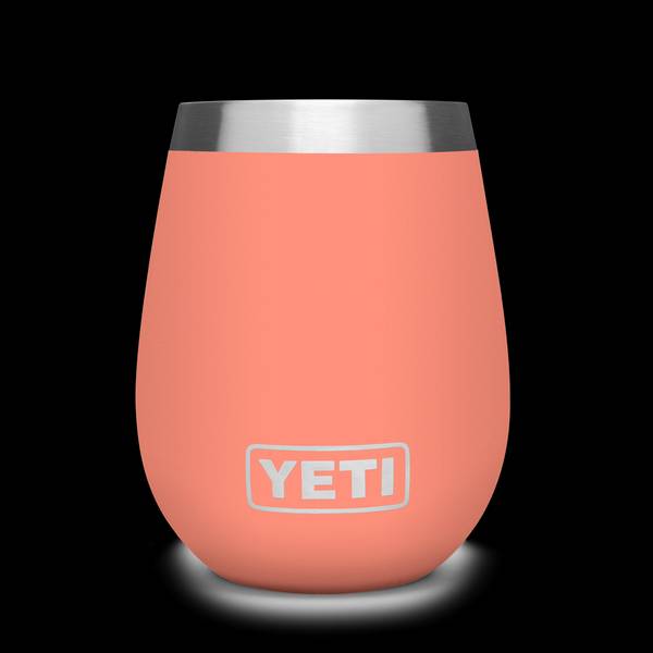 YETI 10 oz Rambler Coral Wine Tumbler 21071300148 Blain's Farm & Fleet