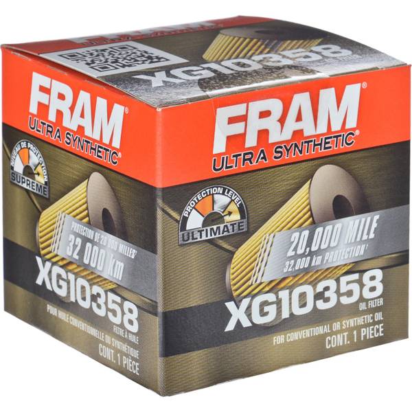 FRAM XG10358 Ultra Synthetic Oil Filter Cartridge
