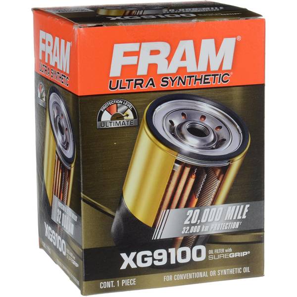 FRAM XG9100 Ultra Synthetic Oil Filter Spin-On