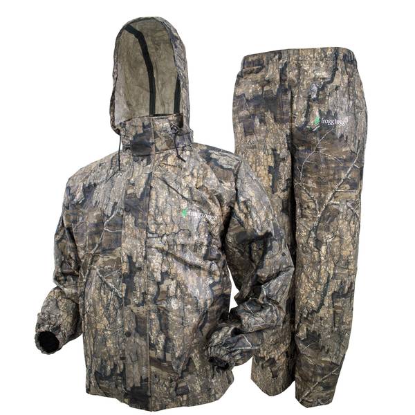 Frogg Toggs Men's All Sport Rain Suit, Realtree Timber, XL
