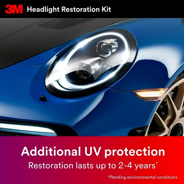 3M Headlight Restoration & Cleaning Kit